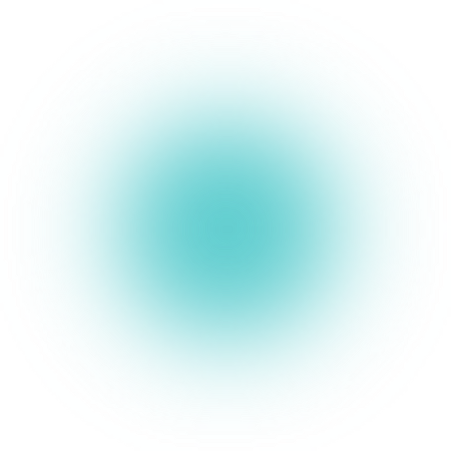 Teal Blur Circle